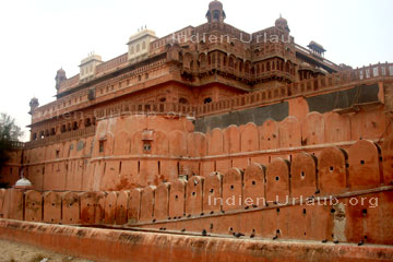 Junagarh Fort in Bikaner, Rajasthan Indien.