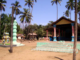 Hindu Tempel in Arambol.